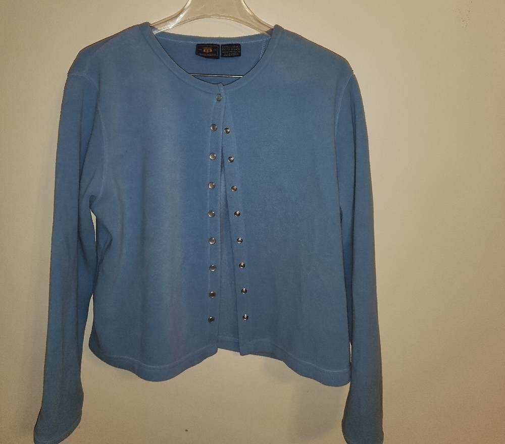 Route 66 Women's Blue Button-Up